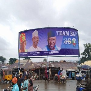 Sen. Dr. Bukola Saraki Billboard